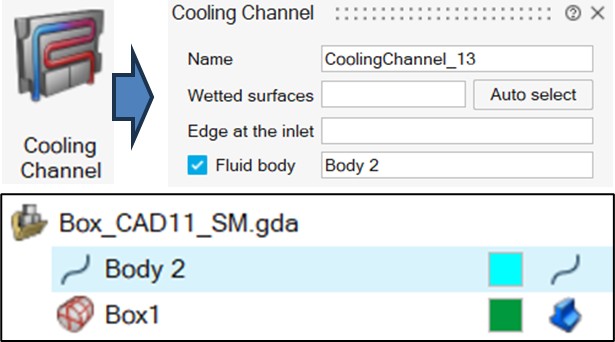 圖15 1D fluid body設定示意圖