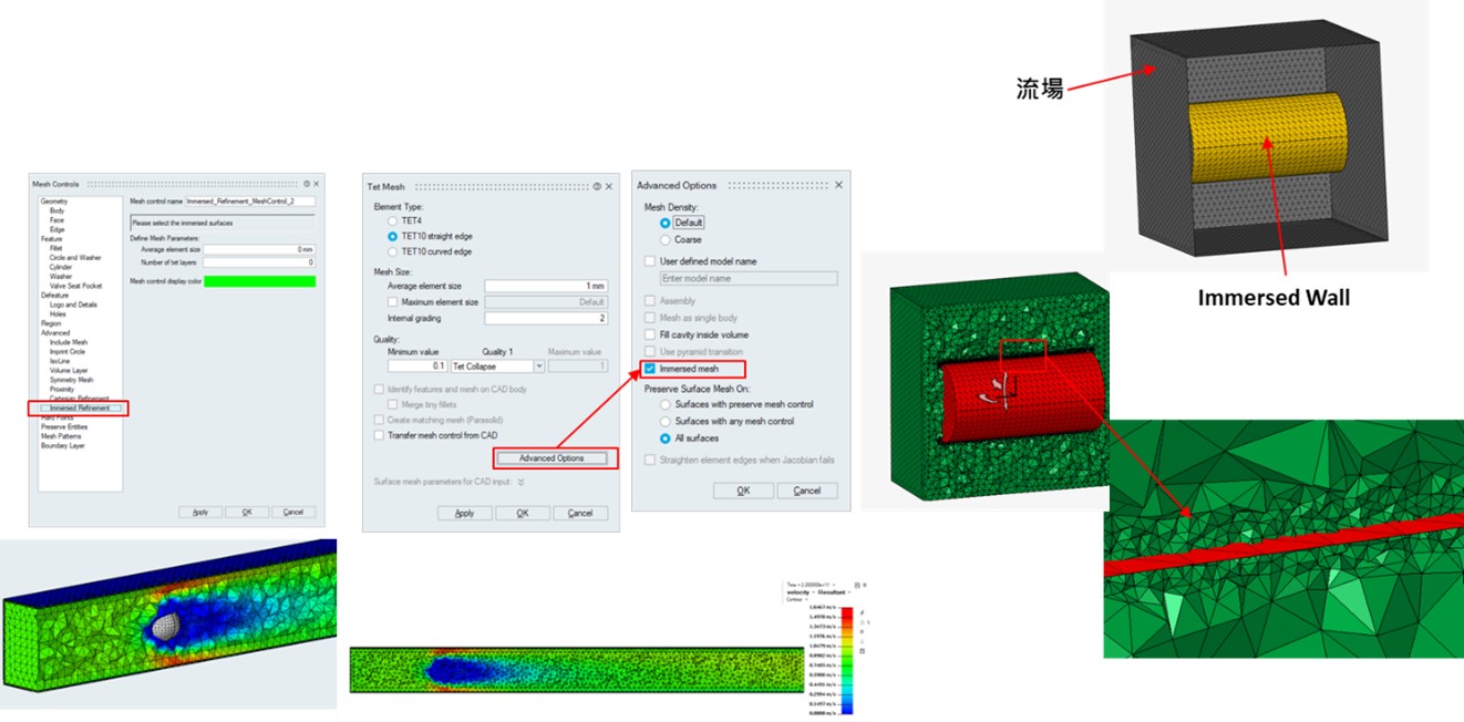 圖11 Immersed Wall網格示意圖