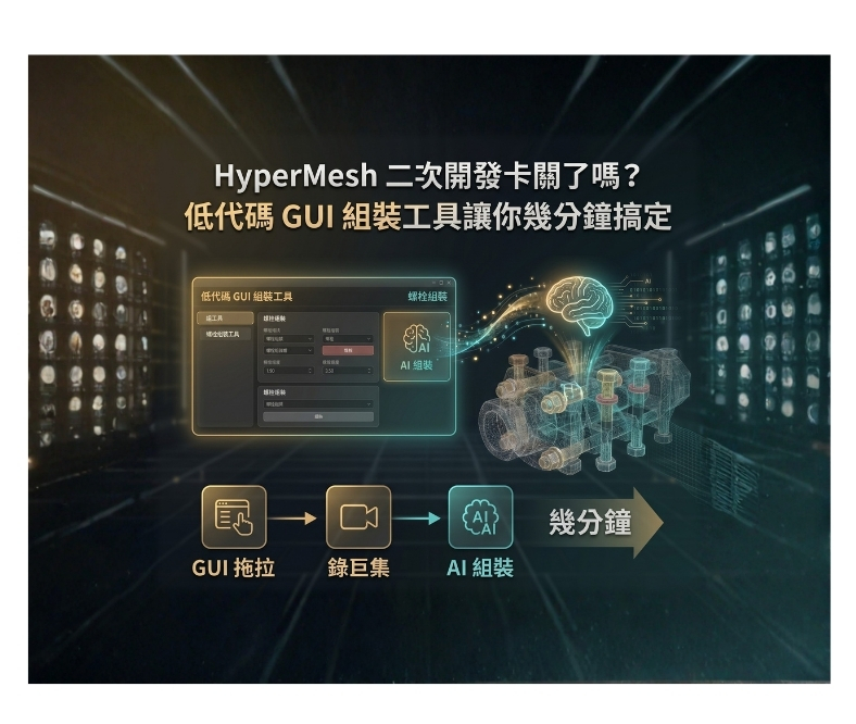 GUI 低代碼開發xHyperMesh-瑞其科技