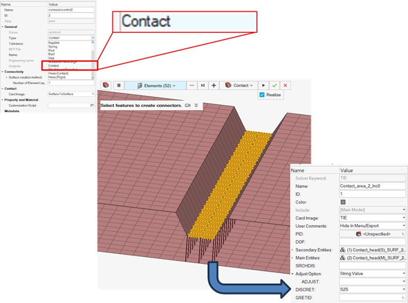 圖6 接觸連接器示意圖
