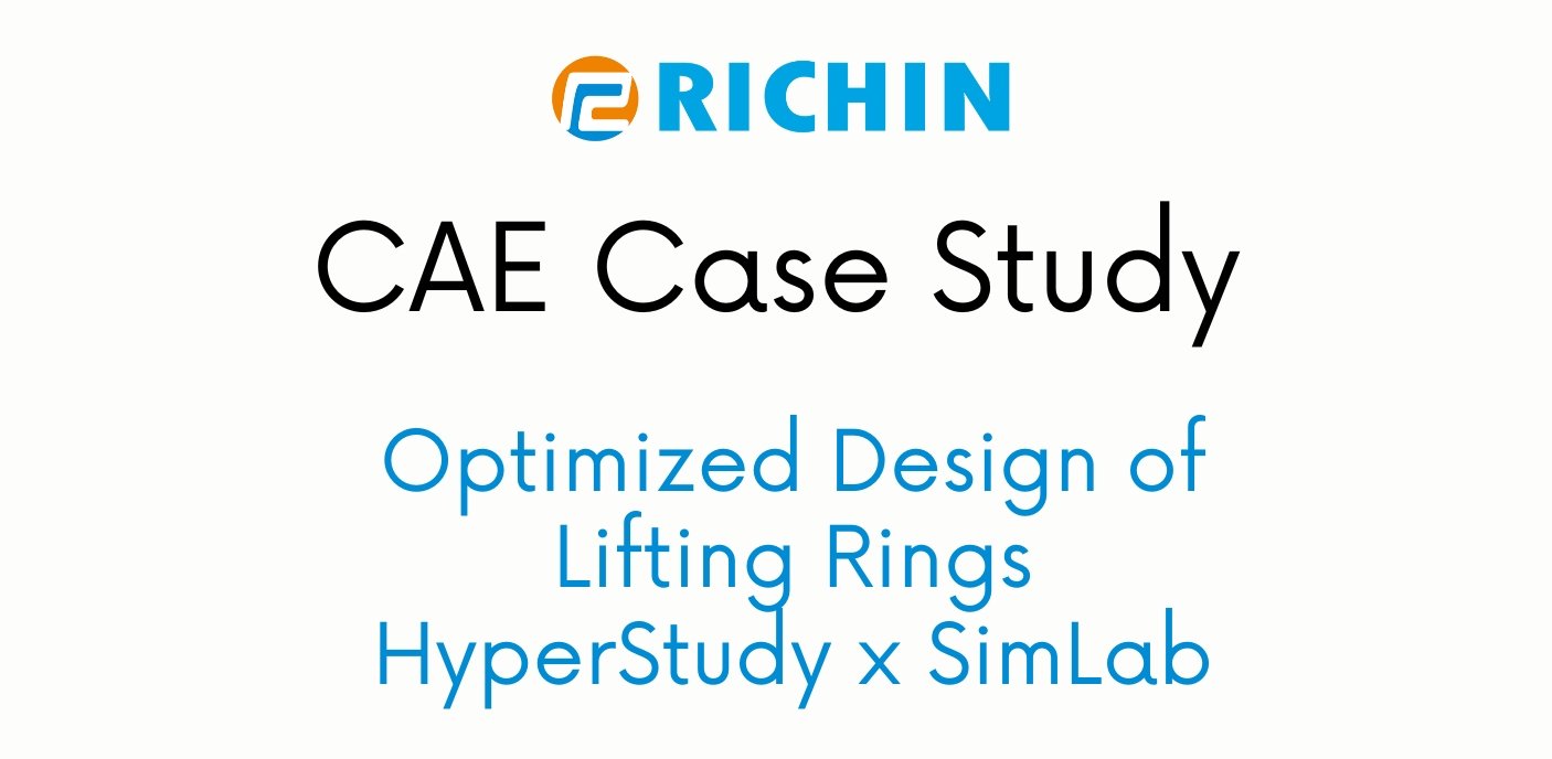 Optimized Design of Lifting Rings｜HyperStudy x SimLab