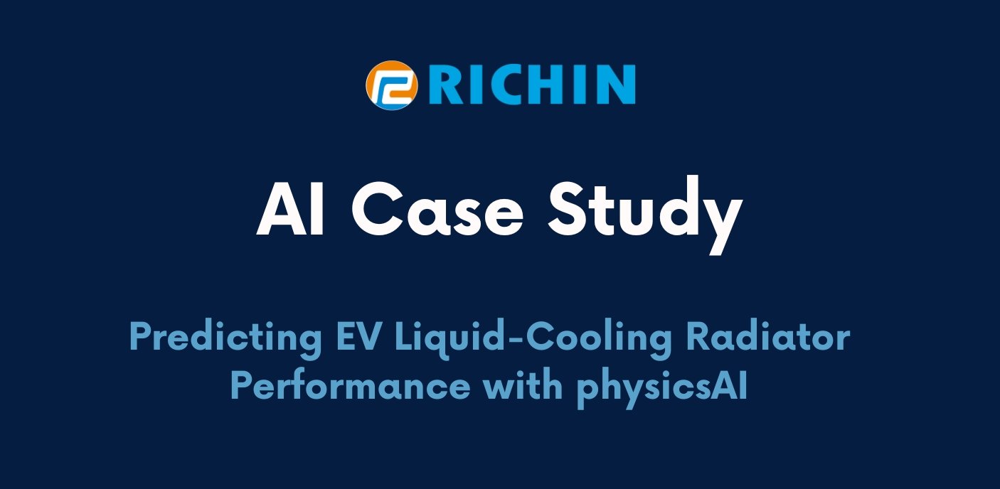 Predicting EV Liquid-Cooling Radiator Performance with physicsAI