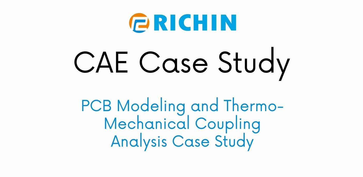 PCB Modeling and Thermo-Mechanical Coupling Analysis Case Study｜SimLab x OptiStruct
