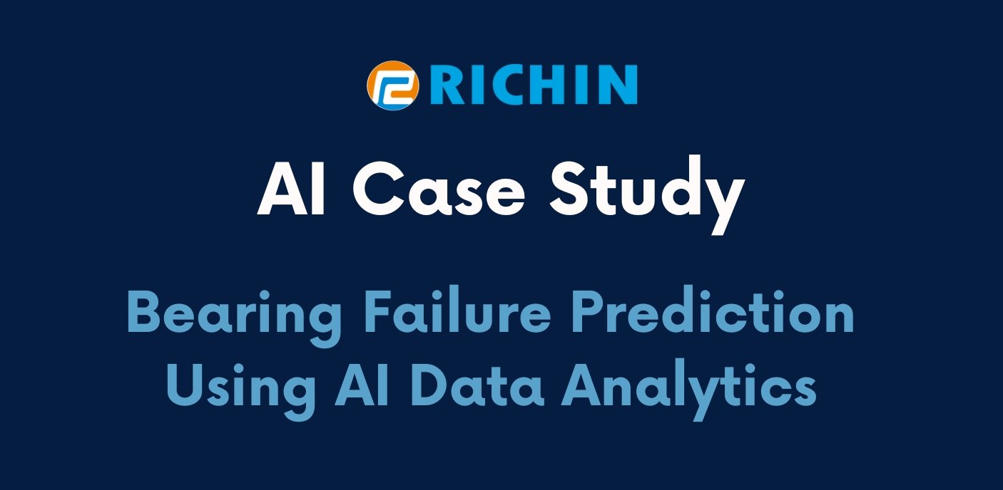 Bearing Failure Prediction Using AI Data Analytics｜RapidMiner
