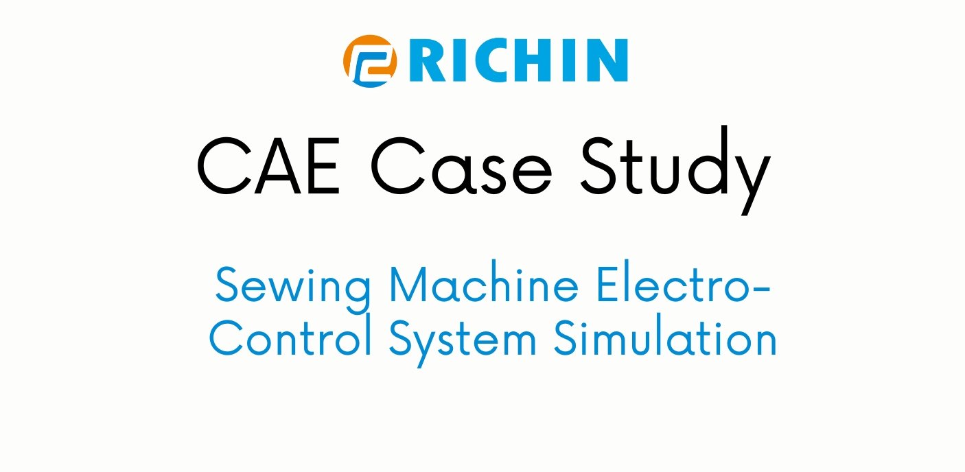 Sewing Machine Electro-Control System Simulation｜Embed