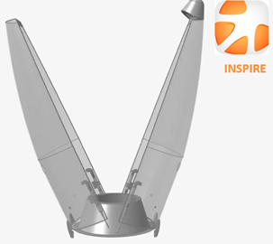 圖一、火箭整流罩